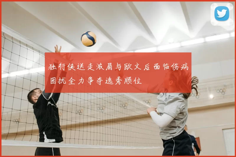 独行侠送走浓眉与欧文后面临伤病困扰全力争夺选秀顺位